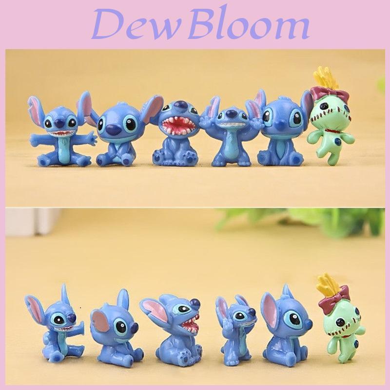 Disney Lilo Stitch 12 Pcs Action Figures Collection Set Adorable Ornament For Kids And Fans Of The Cartoon!