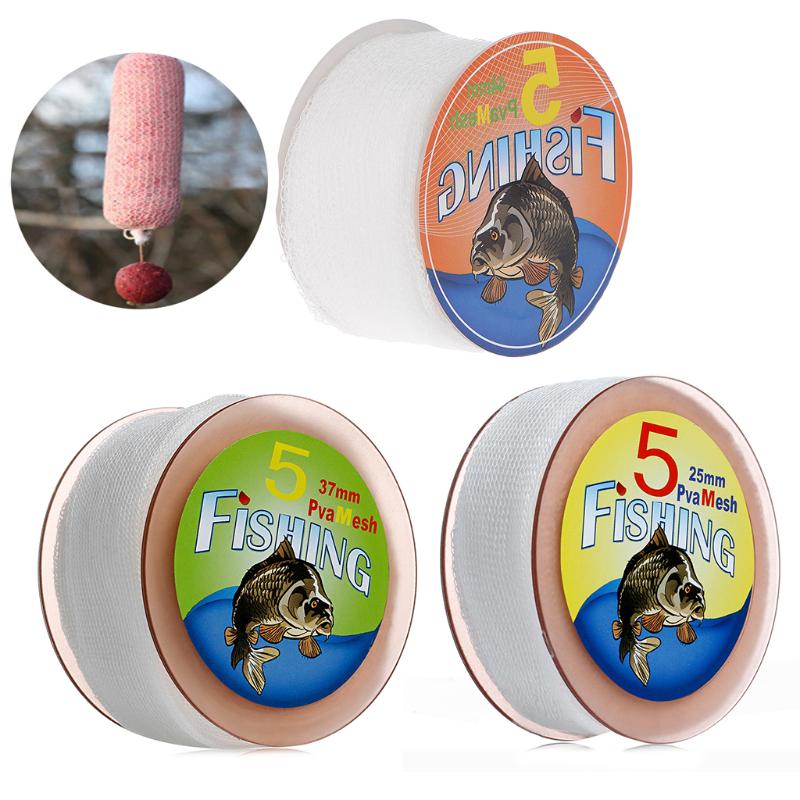 Buy 5M Mesh PVA Refill Carp Fishing Stocking Boilie Rig Bait Wrap Bags ...