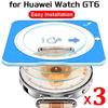 3Pcs Easy Install Kit Tempered Glass Films for Huawei Watch GT 6/6 Pro Smart Watch Accessories