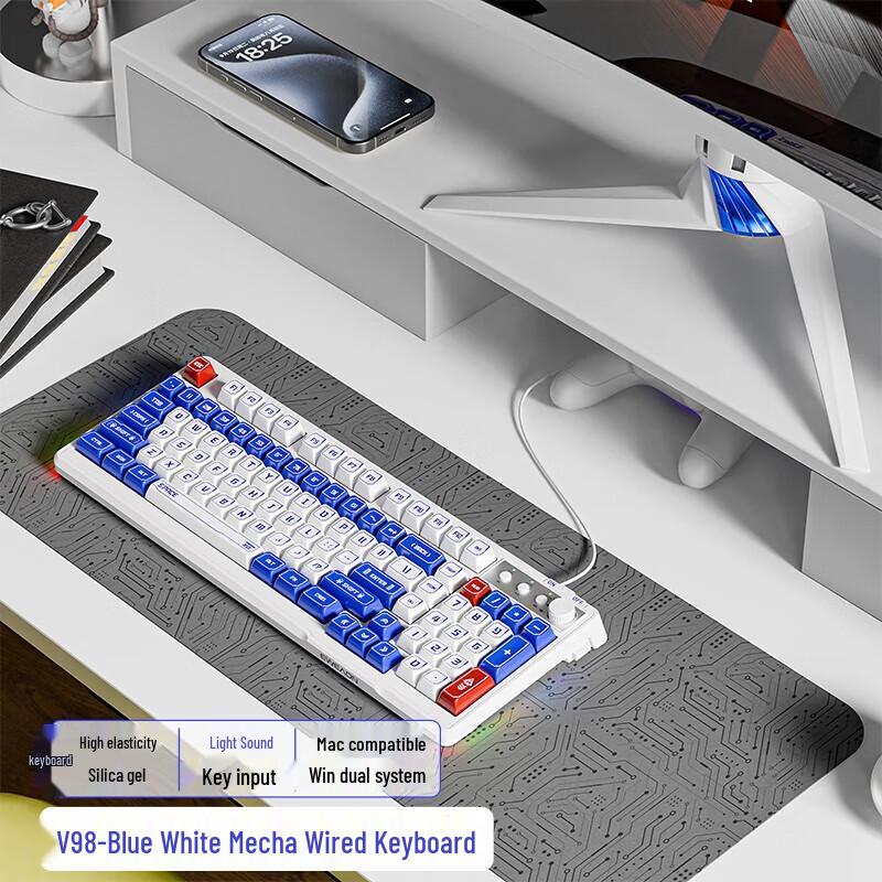 

Fronter V100 Mechanical-Feel RGB Wired Gaming Keyboard