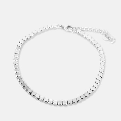 Bracelet 1COLOR Unisex Couple Steel Bracelet Accessory 041ZIDA
