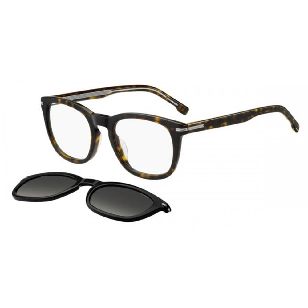 BOSS 1725 G Cs Asian Fit With Clip On Wr7 Lb Men eyeGlasses