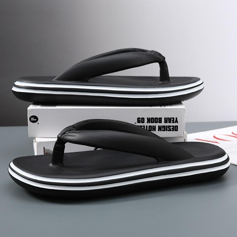 Flip-flops Men's Summer New Fashion Beach Sandals Wear Soft-soled Non-slip Pinch Slippers