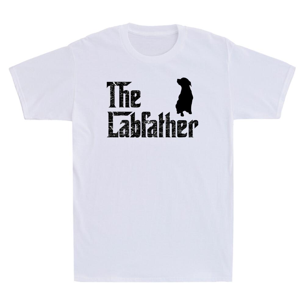 The Lab Father Shirt Funny Labrador Retriever Dog Lover Gift Retro Unisex's T-shirt