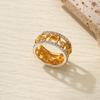 TEMU jewelry ring elephant ring diamond ring simple ring alloy