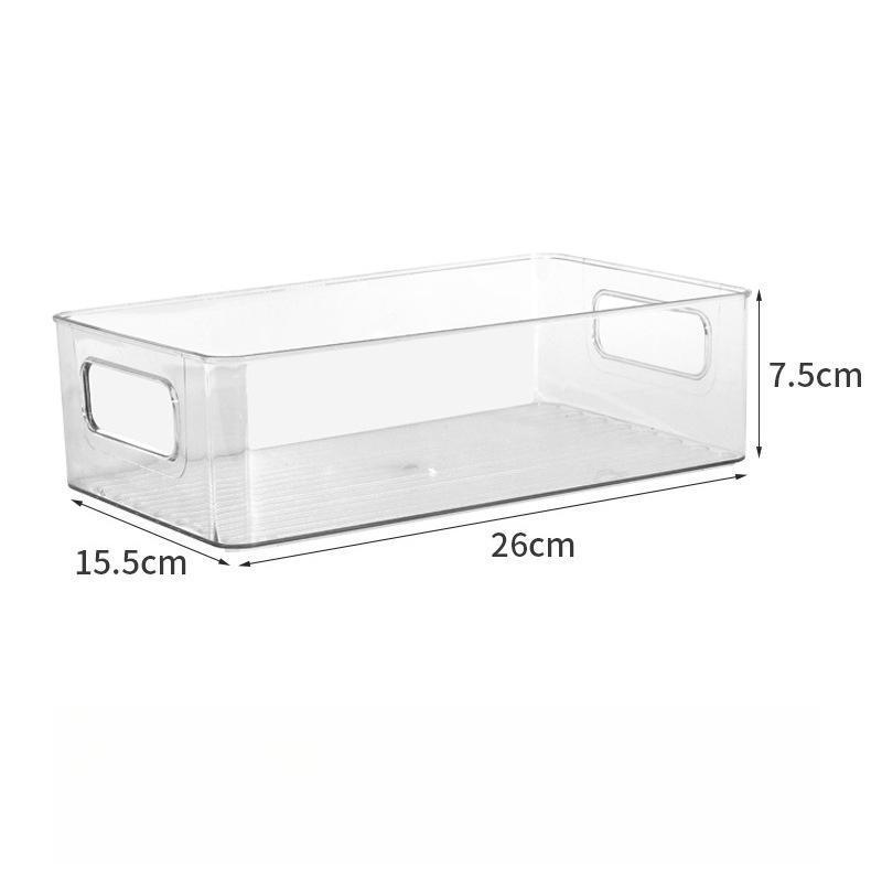 

Прозрачный пластиковый органайзер для холодильника - Ручная стирка, Подходит для холодильников, морозильных камер, кладовых, кухонь, складских помещений