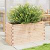VidaXL Jardinière 90x40x45,5 cm bois de pin massif, jardinière d'extérieur, bac à fleurs, boîte à plantes, jardinière de 847268