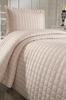 Estiva Queen Size Microcotton Bedspread 180x240 Cm Cappucino