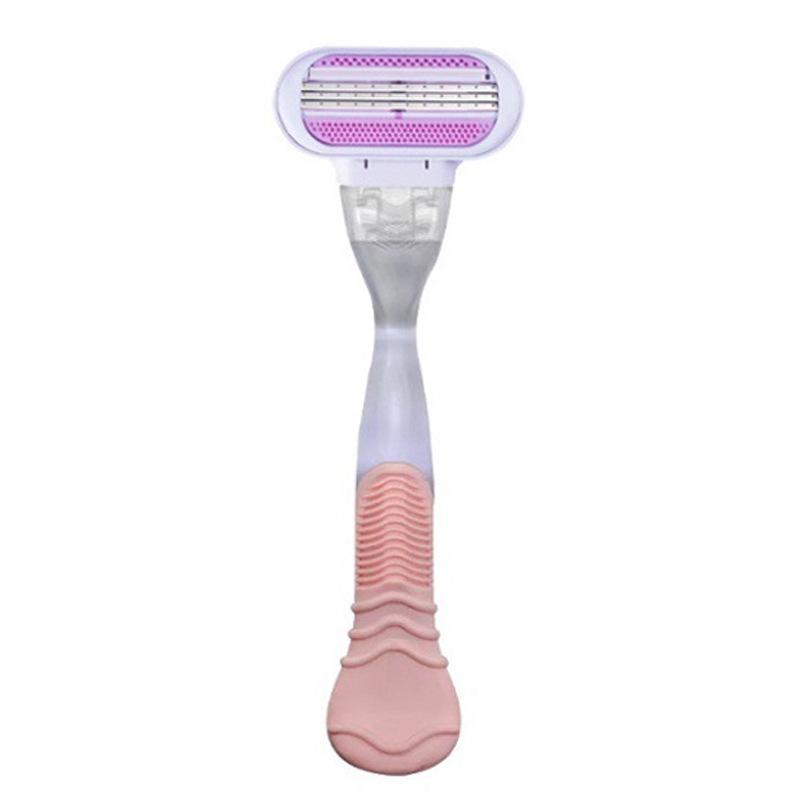 Women's Triple-Blade Underarm Razor with Replaceable Head