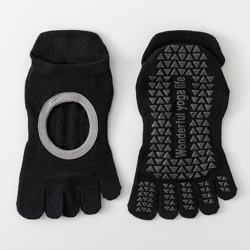 Dámské ponožky na jógu Pilates Sportovní a fitness ponožky Protiskluzové protiskluzové podlahové ponožky