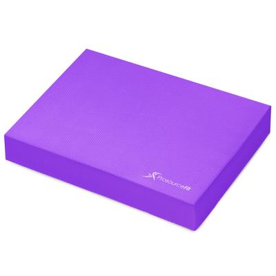 ProsourceFit Exercise Balance Pad Extra Thick Mat Purple or Long High Density Exercise Mat Foam Carrying Strap Aqua L X Japanese Import Ps