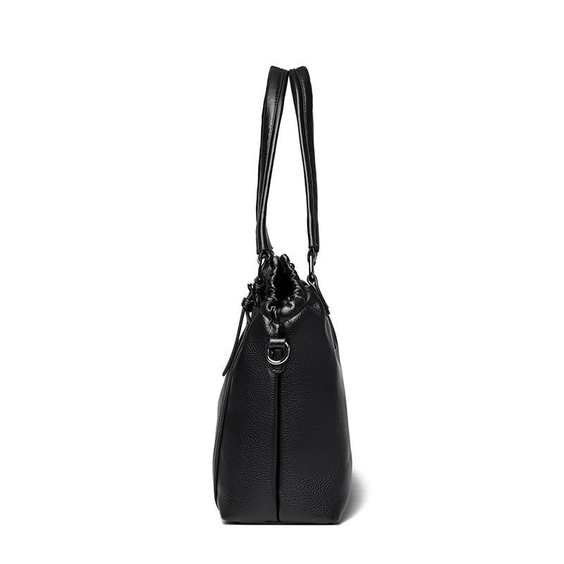 Damen Minimalistische Handtasche, Schultertasche mit großem Fassungsvermögen, Vintage Handtasche, Damenhandtasche, Modische Alltags-Schultertasche