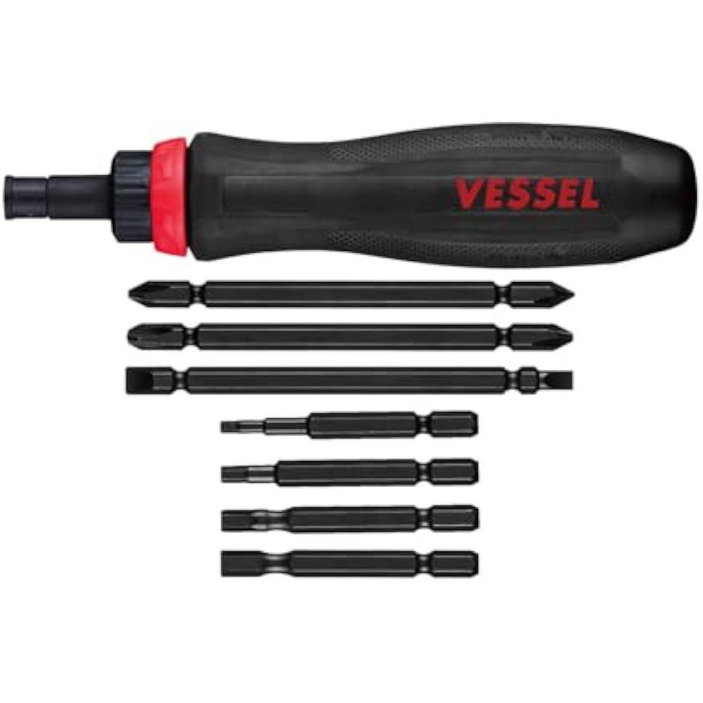 VESSEL (VESSEL) Megadora Replacement Ratchet Driver 7 Bits Storage Pouch 900RT-7P