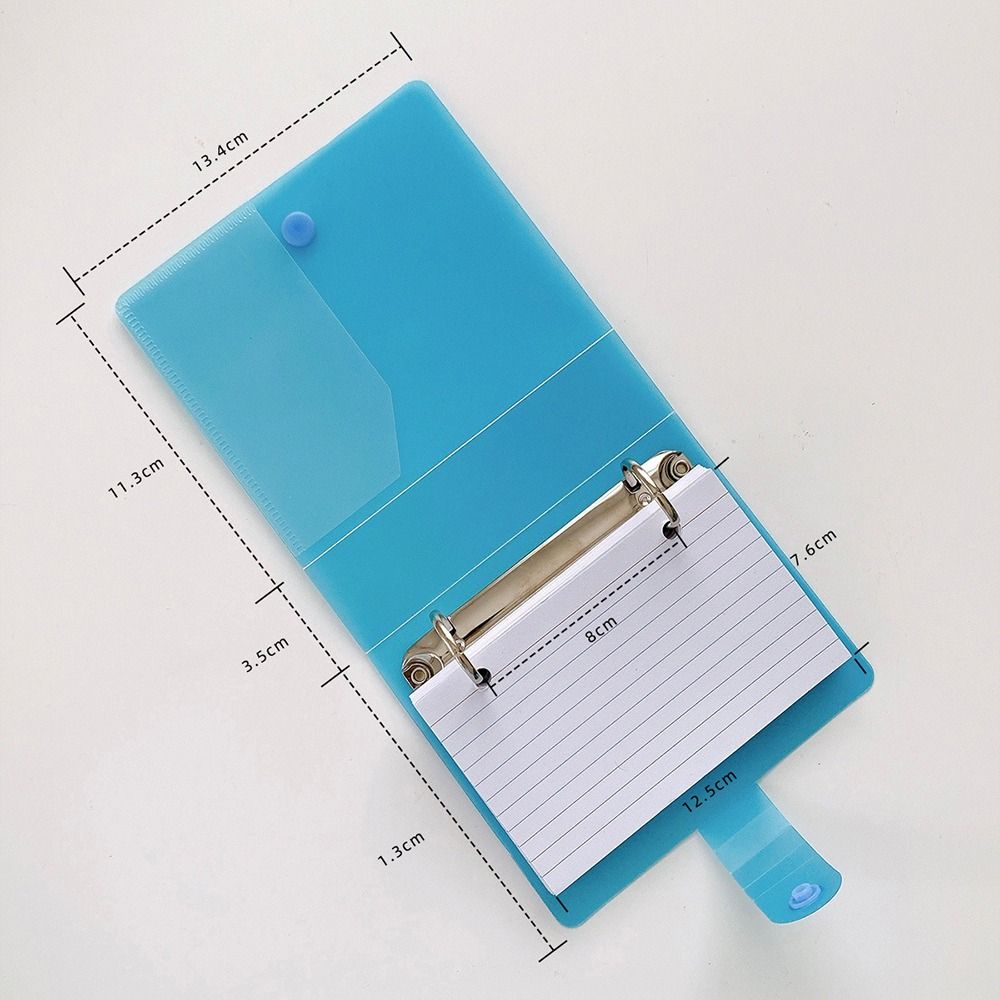 Double Hole Loose-leaf Notebook Horizontal Line Index Stickers Creative Journal Planner Students