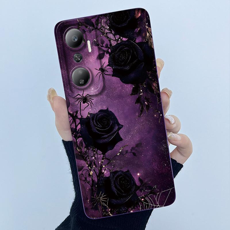 For Infinix Hot 20 4G X6826 X6826B X6826C / Hot20 5G X666 X666B Casing Soft Silicone Phone Case Sweet Painted Men Printed Cover