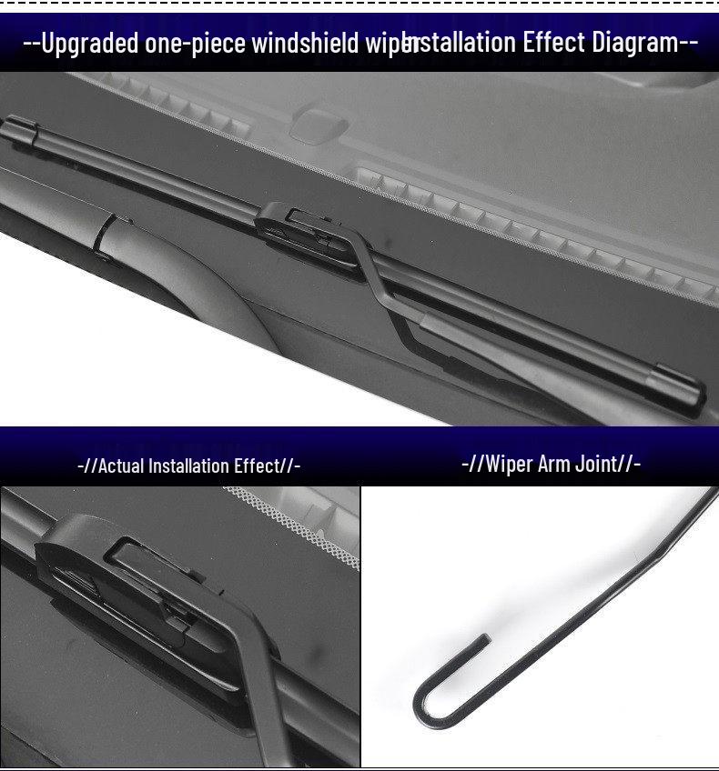 Frameless Silent Wiper Blade for Toyota Yaris X5 Year 6 - Durable Auto Parts