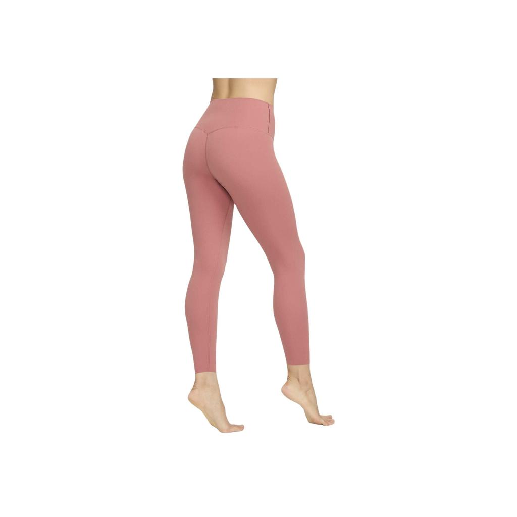 Nike Zenvy Solide High-Waist Po-Lifting Leggings Damen Leggings Canyon-Pink Schwarz DQ6016-634