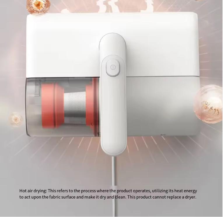 Xiaomi Mijia Smart Dust Catcher Dust Mite Remover And UV Ultraviolet Sterilization Mite Remover Home Bed Sofa Mite Eradicator белый