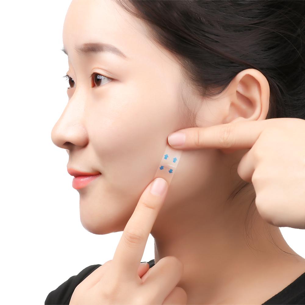 100pcs New Transparent Beauty Lift Tools Invisible Lifting Face Stickers Thin Face Patche