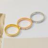 Ring Couple Men and Women Simple Gypsy Stars Do Not Fade Double Single Row Tail Ring Index Finger Fashion Hipster Ring Jewelry