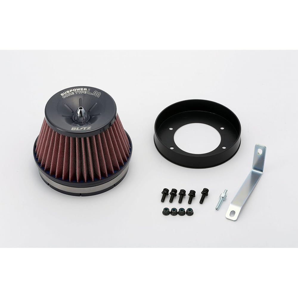BLITZ SUS POWER CORE TYPE LM (RED Version) for Skyline ER34 RB25DE (Part Number: 59028)