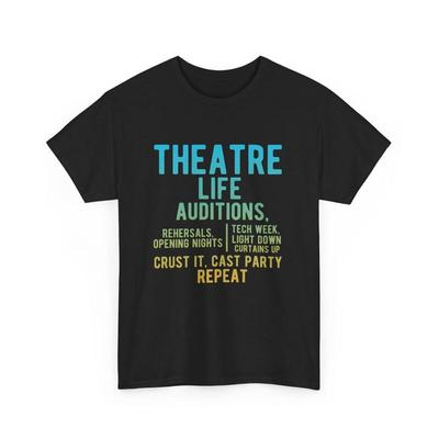 Theatre Nerd Actor Funny Musical Theater Thespian T Shirt