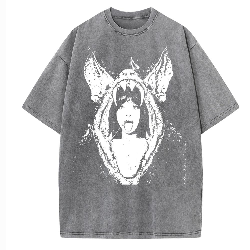 

Hades Melanie Martinez Tour Album Tshirt Vintage Washed Summer ONeck Short Sleeve T Shirt S