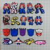 Transformersy Optimus Prime Bumblebee Charmsy Croc Jibbitz do Butów Crocs, 19 SZTUK PVC Żywica Charmsy do Butów Dekoracje dla Dzieci Dorosłych DIY Akcesoria do Butów