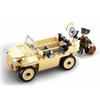 Non-Toxic 103Pcs Military Ww2 Amphibious Car Model Bricks Army Soilder Figures Building Blocks Sets Educational Diy Toys For Kids Gifts