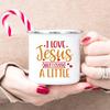 Christian Faith Enamel Coffee Tea Mugs Religious Quotes Trendy Christian Gift for Believer Camping Mug Religious Faith Gifts