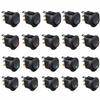 20x Blue Green Yellow Red LED Dot Light 12V Car Auto ON/OFF Toggle Switch Sales