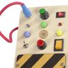 Toy Busy Board Toggle Switch Developmental for Preschool Kids