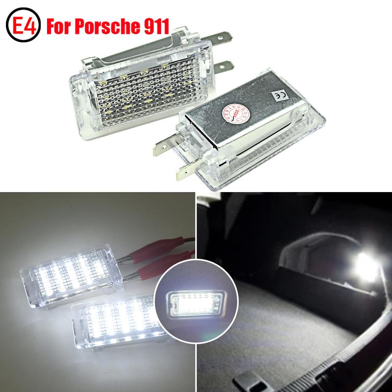 For Porsche Boxster 2nd generation 09~11 Convertible Area Light Courtesy Door Lamp 1Pc LED Luggage Trunk Compartment Light