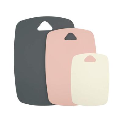 Hiino Kano Cutting Dishwasher Cutting Board Heat Mildew 3 Color Different Can Be Used On Both Housewarming Day Suitable for Outdoor Use of 3 Board,