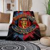 Manchester Crest Artwork Blanket Sofa Blanket Blanket Digital Printing Sheet Office Rest Blanket
