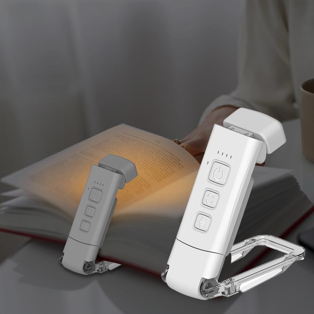 Lumină Clip pentru Citit Cărți , Lumină de Noapte , Lumină Clip Portabilă cu Încărcare USB , Lumină LED pentru Cărți Tip Card , Lumină Mică Multifuncțională pentru Cărți 1 buc