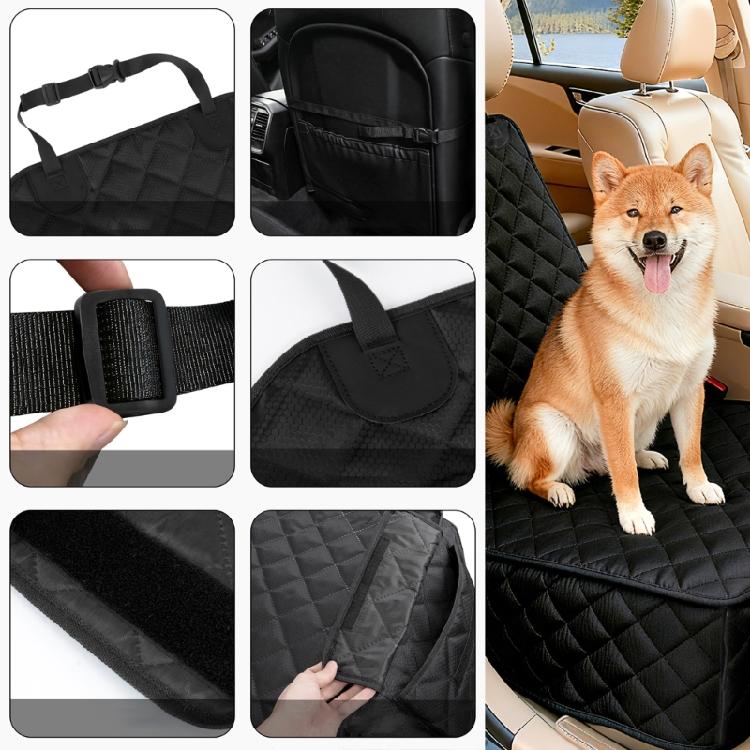 Fade Resistant Automobile Seat Cover produced For Small To Big Canines With Stable Attachment Fasteners