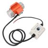 12V Vibrationsmotor Aluminiumlegierung 4000RPM Einstellbare Geschwindigkeit Bürstenloser DC Betonrüttler für