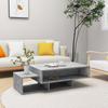 Vidaxl Couchtisch, Beton Grau, 105X55X32 Cm