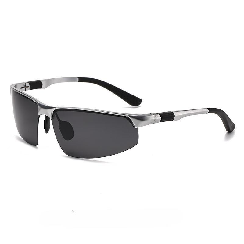 Luxury Quality Rimless Mirror Sunglasses Men Woman Polarized Sports Outdoor Sun Glasses Retro Anti-glare Driving Sunglass