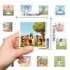 50 Cartoon Character Waterproof Stickers for Water Bottles, Phones, Laptops, and Suitcases