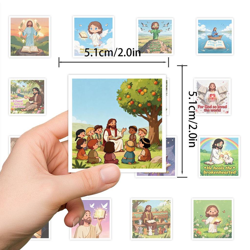 50 Cartoon Character Waterproof Stickers for Water Bottles, Phones, Laptops, and Suitcases