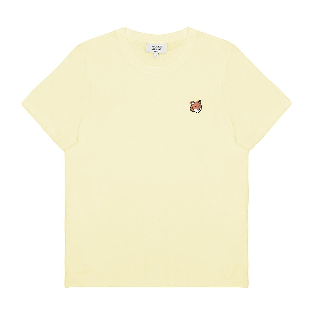 Maison Kitune Women Fox Head Patch Short Sleeve Tee 0424 Pw00113kj7026 PW00113KJ7026 0424 (XS)