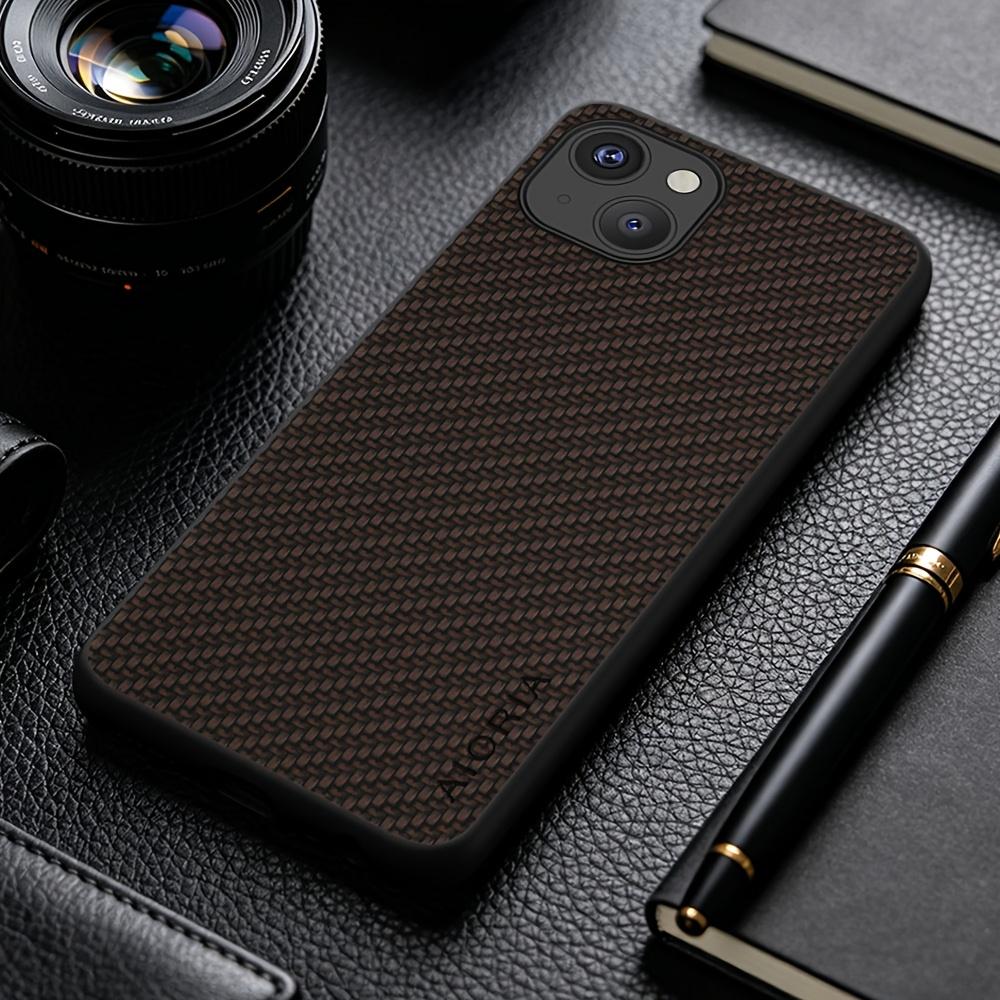 Phone Case: New Fashion Phone Case for iPhone 15 14 13 Pro Max Plus Business Casual Faux Synthetic Leather Phone Cover