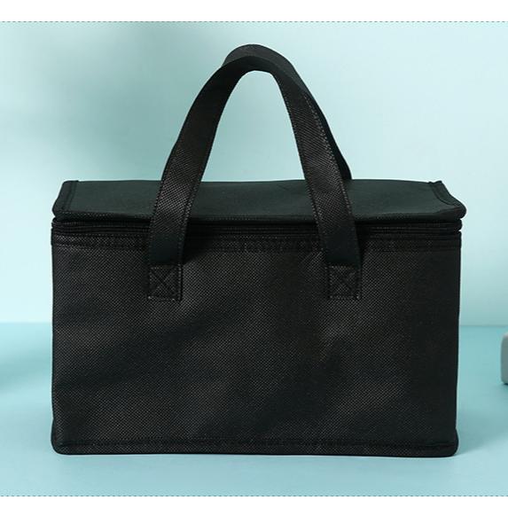 Lunchväska Bento med stor kapacitet och värmeisolering, aluminiumfolie, håller maten fräsch, kylväska, toteväska för resor och utomhusbruk, takeaway, matkasse, handväska