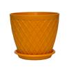 High Quality Indoor Outdoor Polychrome Small Plastic PP Flower Pots for Apartments & Hotels