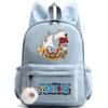 Anime Gedruckt Ein Stück Rucksack Rucksack Kinder Junge Mädchen Schule Tasche Teenager Student Cartoon Bookbag Outdoor Rucksack