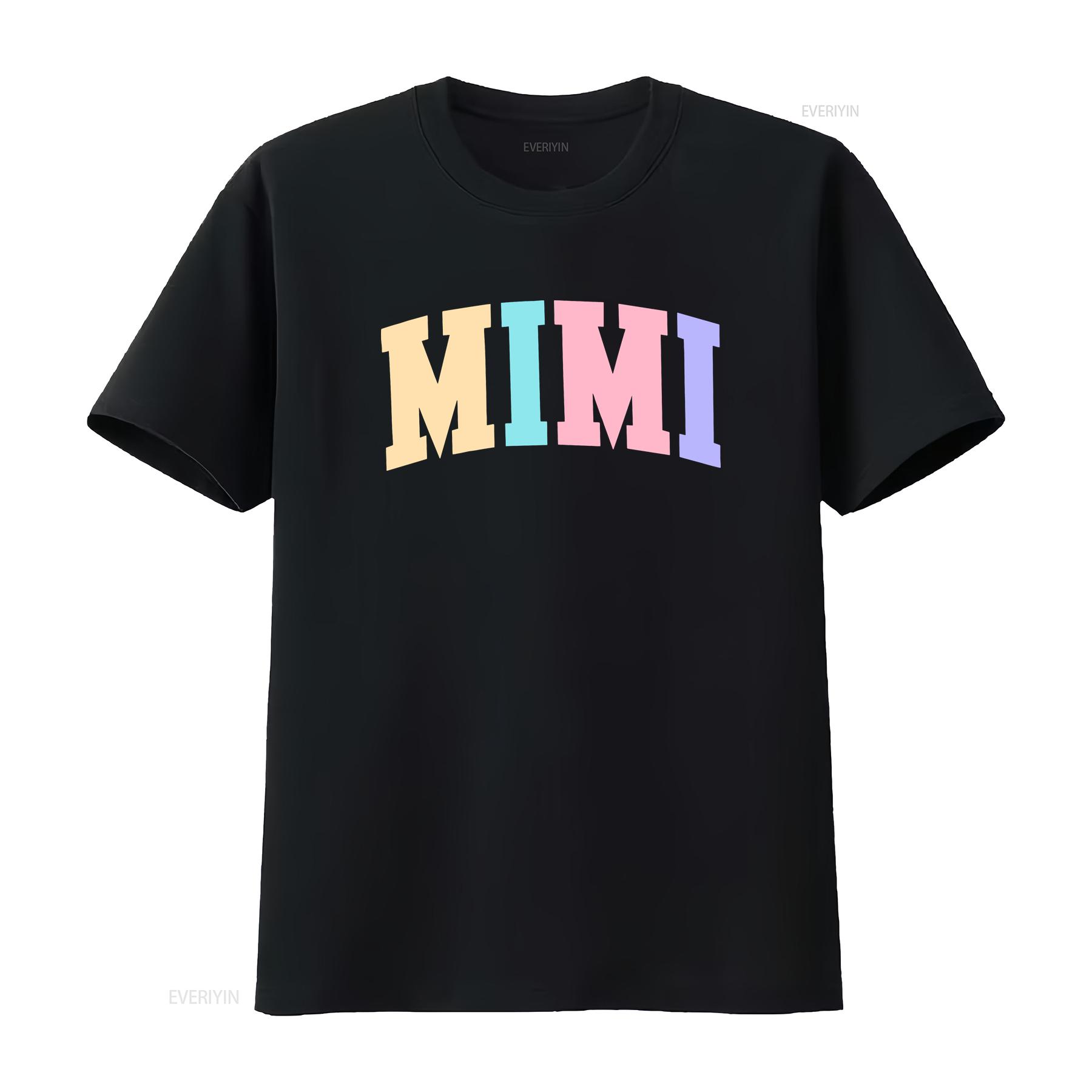 

Mimi T Shirt for Women Leopard Print Grandma Casual Tops vintage Washed homme Slightly Unisex fashion Soft Stretched 4XL