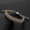 Creative Design Shoelace Bracelet Adjustable Survival Bracelet Handmade Outdoor Camping Rescue Emergency Rope Bracelet