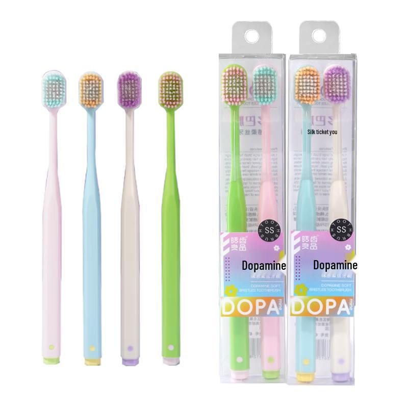 

Haociliangpin Wide Soft Bristle Toothbrush